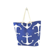 Bolsa de Praia Âncoras Azul Marinho